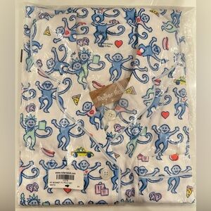 Roller Rabbit NYC Monkey Print Pajama Set